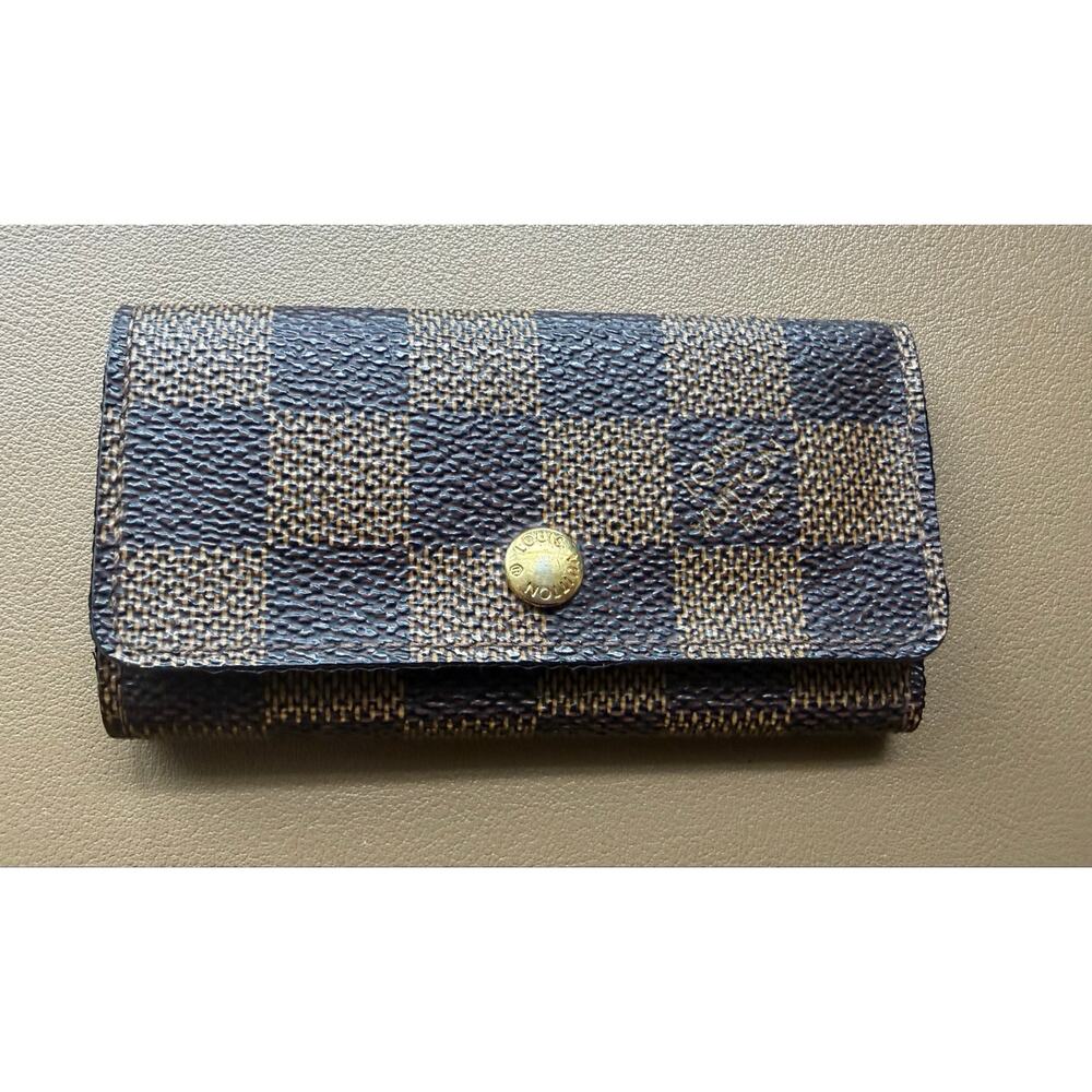 Louis Vuitton Damier Ebene 4-Key Holder – Date Code CT0173 | COA Included